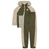 Nike Stone Colourblock Branded Tracksuit In Grey