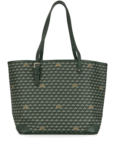 Fauré Le Page Daily Battle 32 Tote Bag In Green