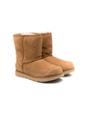 UGG SHEARLING-LINED ANKLE BOOTS