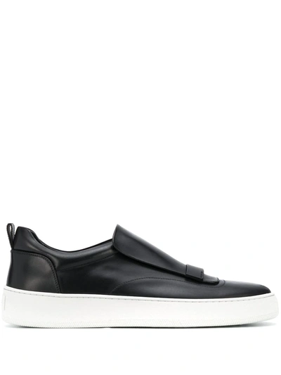 Sergio Rossi Sr1 Addict Trainers In Nappa Leather In Black