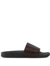 GIUSEPPE ZANOTTI PLAIN CLASSIC SLIDERS