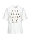 Philosophy Di Lorenzo Serafini T-shirts In White