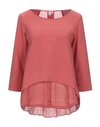 European Culture Sweatshirts In Coral