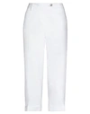 RE-HASH RE_HASH WOMAN PANTS WHITE SIZE 30 LINEN, VISCOSE, COTTON, ELASTANE,13532294HF 8