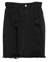 JIJIL JIJIL WOMAN DENIM SKIRT BLACK SIZE 2 COTTON,42824255GJ 4