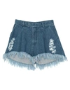 KSENIA SCHNAIDER DENIM SHORTS,42824543MK 6