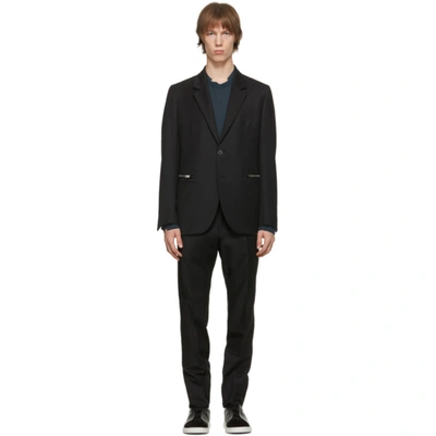 Ermenegildo Zegna Couture 黑色 Usetheexisting Achillfarm™ 美利奴羊毛西服套装 In Black