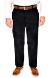 BERLE BERLE FLAT FRONT CORDUROY DRESS PANTS,190-09 SU