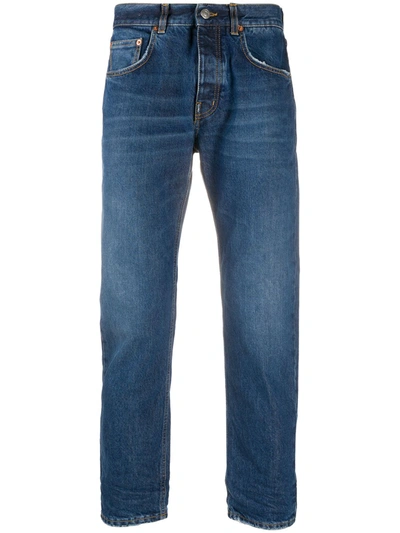 Haikure Lightly Cropped Slim Jeans In Blue