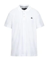 Moose Knuckles Polo Shirts In White