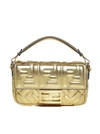 FENDI FENDI FF MOTIF MINI BAGUETTE SHOULDER BAG