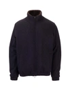 LORO PIANA CASHMERE KNITTED JACKET IN BLUE
