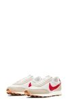 Nike White & Red Daybreak Sneakers In White/ Red/ Orewood Brown
