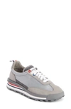 Thom Browne Tech Runner Tessuto Mesh Shoes In Dark Grey