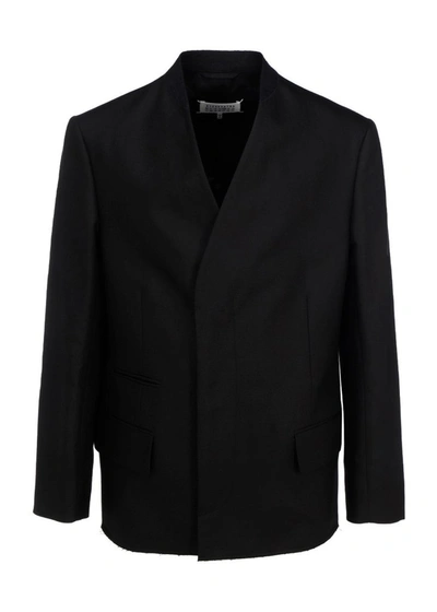 Maison Margiela Cardi Blazer In Black