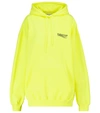 BALENCIAGA LOGO棉质连帽衫,P00537040