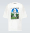 BALENCIAGA SACRE COEUR AND NOTRE-DAME T-SHIRT,P00513711