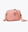 Tory Burch Mcgraw Camera Bag In Pink Magnolia