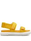 Giuseppe Zanotti Blabber Gummy Sandals In Yellow