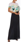 EMILIO PUCCI PLEATED CREPE DE CHINE WIDE-LEG PANTS,3074457345623541138