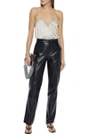 Iro Thinned Straps Silk Top In Ivory