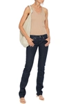 Helmut Lang Femme Lo Low-rise Slim-leg Jeans In Dark Denim
