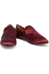 THE ROW ALYS SATIN LOAFERS,3074457345624219728