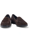 TOD'S SUEDE LOAFERS,3074457345622481156