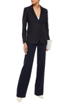 VALENTINO SATIN-TRIMMED WOOL AND MOHAIR-BLEND BLAZER,3074457345623185688