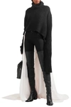 ANN DEMEULEMEESTER STRETCH-LEATHER THIGH BOOTS,3074457345619094303