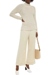 Loro Piana Ischia Cotton And Cashmere-blend Turtleneck Sweater In Beige