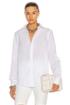 Wardrobe.nyc Classic Shirt In White