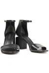 ALEXANDER WANG ABBY LEATHER SANDALS,3074457345624252218