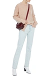 Acne Studios South High-rise Straight-leg Jeans In Light Denim