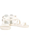 ANN DEMEULEMEESTER LEATHER SANDALS,3074457345623116697