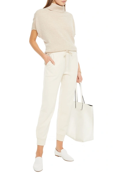 Vince French Terry Jogger Pants In Oyster
