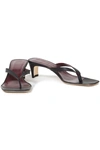 STAUD AUDREY LEATHER SANDALS,3074457345623942945