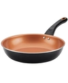 Farberware Glide Copper Ceramic Nonstick 10" Skillet In Black