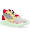 Steve Madden Women's Run Mesh Lace-up Trainers In Grey Multi