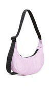 Baggu Medium Nylon Crescent Bag In Peony