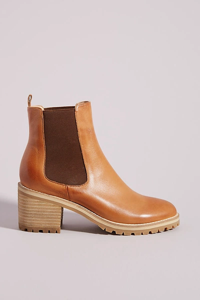 Silent D Biscotti Chelsea Boots In Brown