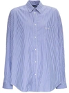 BALENCIAGA COCOON SWING POPLIN SHIRT