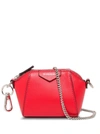 GIVENCHY ANTIGONA MINI BAG IN LEATHER WITH CHAIN SHOULDER STRAP