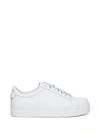 GIVENCHY URBAN SNEAKERS IN LEATHER WITH LOGOED LACES