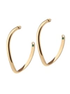 DEMARSON WOMEN'S HOLIDAY MINI CALYPSO 12K GOLDPLATED & CRYSTAL CURVE HOOP EARRINGS,400013477625