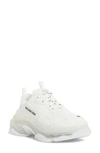 Balenciaga Triple S Clear-sole Trainer Sneakers In Black