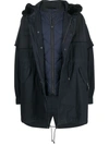 MR & MRS ITALY X NICK WOOSTER DETACHABLE QUILTED PARKA