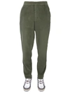 Golden Goose Pant Amos Jogger Corduroy Garment Dyed In Verde