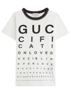 GUCCI JERSEY T-SHIRT WITH PRINT,11655830