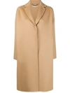 Stella Mccartney Bilpin Oversized Wool Coat In Neutrals